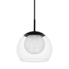 Home Decorators Collection 25198 Melinda 40-Watt LED Mini Colgante Carbón