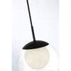 Home Decorators Collection 25198 Melinda 40-Watt LED Mini Colgante Carbón