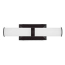 Rolande 16 in. Coal 1-Light LED Bathroom Vanity Light Bar - 1006333795