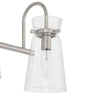 Hampton Bay DSHD19576V3 22" Lámpara de Tocador Níquel Cepillado 3 Luces | MiOfertas