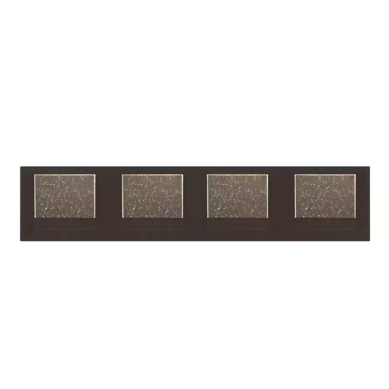 Home Decorators Collection 28025-HBBS 24" Barra LED Alberson Negro Mate para Baño