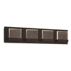Home Decorators Collection 28025-HBBS 24" Barra LED Alberson Negro Mate para Baño