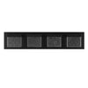 Home Decorators Collection 28025-HBBS 24" Barra LED Alberson Negro Mate para Baño