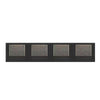 Home Decorators Collection 28025-HBBS 24" Barra LED Alberson Negro Mate para Baño