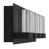 Home Decorators Collection 28025-HBBS 24" Barra LED Alberson Negro Mate para Baño