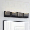 Home Decorators Collection 28025-HBBS 24" Barra LED Alberson Negro Mate para Baño