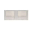 Alberson 12.2 in. W 2-Light Brushed Nickel Integrated LED Bathroom Vanity Light Bar - 1006355820