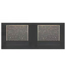 Alberson 12.2 in. W 2-Lights Matte Black Integrated LED Bathroom Vanity Light Bar - 1006356036