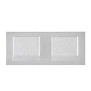 Alberson 12.2 in. W 2-Light Chrome Integrated LED Bathroom Vanity Light Bar - 1006356373