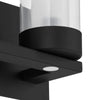 Home Decorators Collection 34841-HBOB Barra LED Samantha 4 Luces Negra