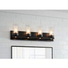 Home Decorators Collection 34841-HBOB Barra LED Samantha 4 Luces Negra