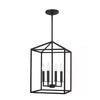Generation Lighting 5215004-112 12.25" Colgante Perryton Moderno Negro Mate | MiOfertas