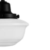 Hampton Bay KFN8901AS-01/BR 1-Luz Bronce Mini-Colgante Vidrio Esmerilado | MiOfertas
