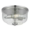 Home Decorators Collection 8021HDCBNDI 12" Lámpara Techo Níquel Cepillado Industrial | MiOfertas