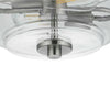 Home Decorators Collection 8021HDCBNDI 12" Lámpara Techo Níquel Cepillado Industrial | MiOfertas