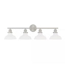 Rockwood 37 in. 4-Light Brushed Nickel Bathroom Vanity Light - 1006485781