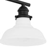 Home Decorators Collection 65198 24" Lámpara de Tocador 3 Luces Negro | MiOfertas