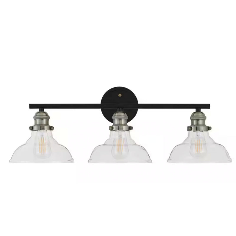Rockwood 24 in. 3-Light Oil Rubbed Bronze Bathroom Vanity Light - 1006485786