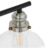 Home Decorators Collection 65197 24" Lámpara de Tocador Bronce Aceitado 3 Luces | MiOfertas