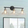 Home Decorators Collection 65197 24" Lámpara de Tocador Bronce Aceitado 3 Luces | MiOfertas