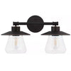 Hampton Bay 65166 18.9" Lámpara de Tocador Rústica 2 Luces Bronce Aceitado | MiOfertas