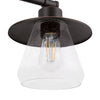 Hampton Bay 65172 26" Lámpara de Tocador Bronce Frotado Aceite 3 Luces | MiOfertas