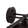 Hampton Bay 65172 26" Lámpara de Tocador Bronce Frotado Aceite 3 Luces | MiOfertas