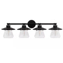 Northmoore 35 in. 4-Light Oil Rubbed Bronze Farmhouse Bathroom Vanity Light - 1006493396
