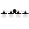 Hampton Bay 65174 35" Lámpara Tocador 4 Luces Bronce Aceitado Northmoore | MiOfertas