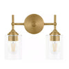 Home Decorators Collection 40172-HBBC 13" Lámpara de Tocador Ayelen Latón Mate | MiOfertas