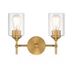 Home Decorators Collection 40172-HBBC 13" Lámpara de Tocador Ayelen Latón Mate | MiOfertas