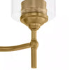 Home Decorators Collection 40172-HBBC 13" Lámpara de Tocador Ayelen Latón Mate | MiOfertas