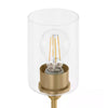 Home Decorators Collection 40172-HBBC 13" Lámpara de Tocador Ayelen Latón Mate | MiOfertas