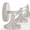 Home Decorators Collection HDLI002 22.20" Lámpara de Tocador Níquel Cepillado 3 Luces | MiOfertas