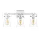 Stonedale 20 in. 3-Light Chrome Vanity Light - 1006745077