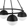 Home Decorators Collection 43779-HBB Palla Lámpara Colgante 4 Luces Globo Negro | MiOfertas