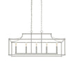 Home Decorators Collection 1046HDCBNDI 34" Candelabro Lineal Níquel Cepillado 5 Luces | MiOfertas