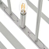 Home Decorators Collection 1046HDCBNDI 34" Candelabro Lineal Níquel Cepillado 5 Luces | MiOfertas