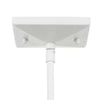 Home Decorators Collection KVV9904AX-01 16" Lámpara Colgante Jaula Blanca Mate 4 Luces | MiOfertas