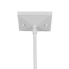 Home Decorators Collection KVV9904AX-01 16" Lámpara Colgante Jaula Blanca Mate 4 Luces | MiOfertas