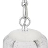 Home Decorators Collection HB3658-326 Lámpara Colgante Níquel Pulido 1 Luz Vidrio Ahumado | MiOfertas