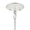 Home Decorators Collection HB3658-326 Lámpara Colgante Níquel Pulido 1 Luz Vidrio Ahumado | MiOfertas