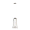Home Decorators Collection HB3658-326 Lámpara Colgante Níquel Pulido 1 Luz Vidrio Ahumado | MiOfertas