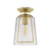 Home Decorators Collection HB3698-338 7" Lámpara de Techo Semi Empotrada Oro Cepillado | MiOfertas