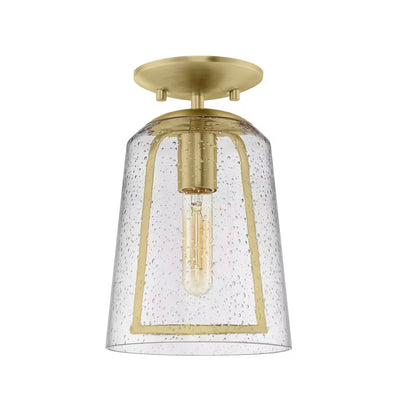Home Decorators Collection HB3698-338 7" Lámpara de Techo Semi Empotrada Oro Cepillado | MiOfertas
