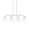 Hampton Bay HD-1861-4PCH Lámpara Colgante Isla Cromado Pulido 4 Luces | MiOfertas