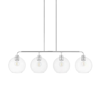 Hampton Bay HD-1861-4PCH Lámpara Colgante Isla Cromado Pulido 4 Luces | MiOfertas