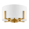 Home Decorators Collection HD-1537-4FAGB Lámpara Semi Empotrada Latón Envejecido | MiOfertas