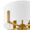 Home Decorators Collection HD-1537-4FAGB Lámpara Semi Empotrada Latón Envejecido | MiOfertas