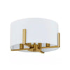Home Decorators Collection HD-1537-4FAGB Lámpara Semi Empotrada Latón Envejecido | MiOfertas